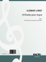 Loret, Clment, 24 tudes pour orgue - Vol. 2: 12 Etuden Orgel Spielnoten