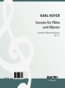 Hoyer, Karl, Sonate op. 31 Querflte,Klavier Spielnoten