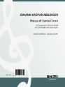 Aiblinger, J.C., Messa di Santa Croce Chor SSA,Orgel Spielnoten