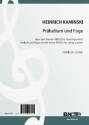 Prludium und Fuge ber den Namen ABEGG fr 2 Violinen, Viola und Violoncello Partitur