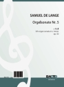 de Lange, S., Orgelsonate Nr. 5 c-Moll op.50 Orgel Spielnoten