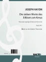 Die sieben Worte des Erlsers am Kreuz Hob. XX:1 fr Klavier 4hd