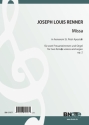 Renner jun., Joseph Louis, Missa in honorem St. Petri Apostoli Chor SA,Orgel Spielnoten