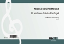 Monar, Arnold Joseph, 12 leichtere Stcke op.2 Orgel Spielnoten