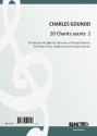 BN17517  20 Chants sacrs fr 3-4 Stimmen und Orgel (Klavier)