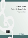 Psalm 130 - De profundis fr gem Chor und 2 Klaviere Partitur