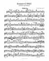 Konzert f-Moll Nr.1 op.72 fr Klavier und Orchester Stimmensatz