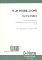 Ouvertre Die Hebriden op.26 fr Orchester Studienpartitur