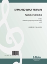 Kammersinfonie B-Dur op.8 fr Kammerorchester Partitur, Reprint