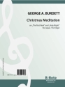 Burdett, George Albert, Weihnachtsmeditation ber 'The first Noel' und Orgel Spielnoten