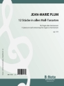 12 Stcke in allen Moll-Tonarten op.141 fr Orgel oder Harmonium