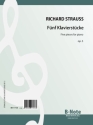 5 Klavierstcke op.3 fr Klavier