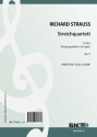 Strauss, R., Streichquartett A-Dur op.2 Streichquartett Partitur und Stimmen