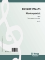 Strauss, R., Klavierquartett c-Moll op.13 Klavier,Streichtrio Partitur und Stimmen