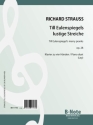 Till Eugenspiegels lustige Streiche op.28 fr Klavier zu 4 Hnden Spielpartitur