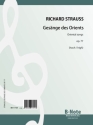 Strauss, R., Fnf Gesnge des Orients op.77 Singstimme,Klavier Spielnoten