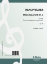 Pfitzner, Hans, Streichquartett Nr.3 cis-Moll op.36 Streichquartett Stimmensatz