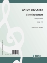 Streichquartett c-Moll WAB111 fr 2 Violinen, Viola und Violoncello Partitur