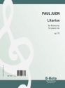 Juon, Paul,  Litaniae - Tondichtung fr Klaviertrio op.70 Klavier, Violine, Violoncello Partitur und Stimmen