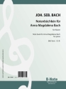 Bach, J.S., Notenbchlein Klavier Spielnoten