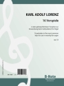 Lorenz, Karl Adolf,  16 Vorspiele fr Orgel oder Harmonium op.53 Orgel, Harmonium Spielnoten