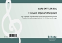 Festivum organum liturgicum - Orgelstcke fr das ganze Kirchenjahr Orgel Spielnoten