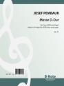 Messe D-Dur op.25 fr gem Chor und Orgel Orgelpartitur (la)