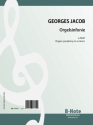 Jacob, Georges,  Orgelsinfonie e-Moll Orgel Spielnoten