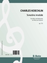 Sonatine modale op.155 fr Flte und Klarinette