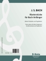Klavierstcke fr Bach-Anfnger fr Klavier