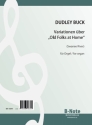 Buck, Dudley, Variationen ber Old Folks at Home (Swanee River) fr Orgel Spielnoten