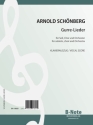 Gurre-Lieder fr Soli, gem Chor und Orchester Klavierauszug