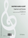 Karg-Elert, Sigfrid, 25 Capricen und Sonate fr Saxophon solo op.153 V fr Saxophon Spielnoten