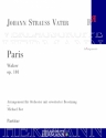 Strau (Father), Johann, Paris op. 101 Orchester Partitur