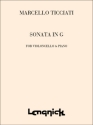 Marcello and Ticciati Sonata in G Violoncello and Piano