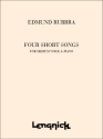 Edmund Rubbra Four Short Songs Vocal and Piano