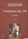 6 Variations op.118 for guitar