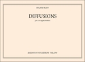 Roland Kayn, Diffusions  Partitur