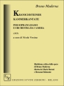 Kranichsteiner Kammerkantate (1953) per soprano, basso e orchestra da camera partitura (dt)