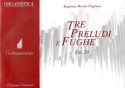 3 Preludi e Fughe op.29 per organo