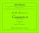 Zavateri, Lorenzo Gaetano Concerto II. Trascrizione per Organo o Clavicembalo