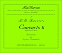 Zavateri, Lorenzo Gaetano Concerto II. Trascrizione per Organo o Clavicembalo