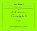 Zavateri, Lorenzo Gaetano Concerto IV. Trascrizione per Organo o Clavicembalo