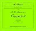 Zavateri, Lorenzo Gaetano Concerto V. Trascrizione per Organo o Clavicembalo