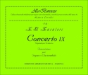 Concerto IX op.11 per orchestra trascrizione per organo o clavicembalo