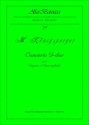 Knigsperger, Marianus Concerto G-dur. Trascrizione per Organo o Clavicembalo