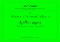 Kusser, Johann Sigismund Apollon Enjou. Trascrizione per Organo o Clavicembalo
