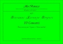 Gregori, Giovanni Lorenzo 10 Concerti. Trascrizione per Organo o Clavicembalo