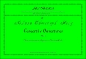 Petz, Johann Christoph Concerti e Ouvertures, vol. 1. Trascrizione per Organo o Clavicembalo