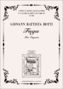 Botti, Giovanni Battista Fuga per organo.